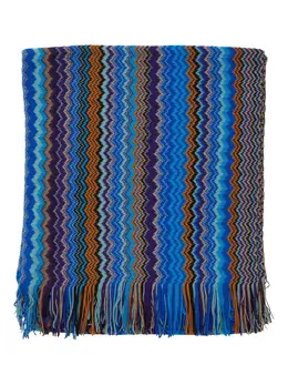 Missoni: Голубой шарф 