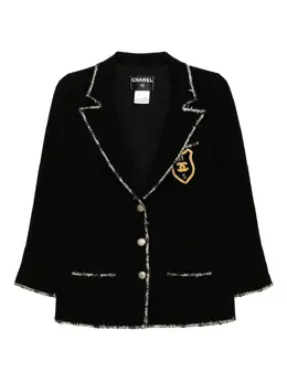 CHANEL Pre-Owned: Однобортная куртка 