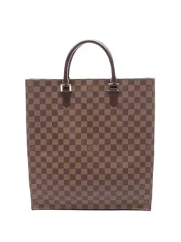 Louis Vuitton Pre-Owned: Коричневая сумка-шоппер 