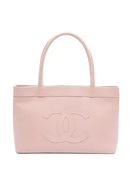 CHANEL Pre-Owned: Розовая сумка-шоппер 