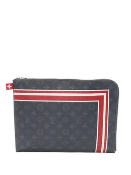 Louis Vuitton Pre-Owned: Синяя сумка 