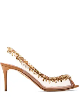 Aquazzura: Светлые туфли  Temptation
