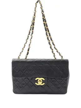 CHANEL Pre-Owned: Чёрная сумка 