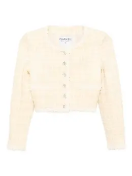 CHANEL Pre-Owned: Куртка без воротника 