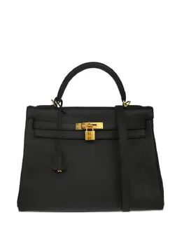 Hermès Pre-Owned: Чёрная сумка 