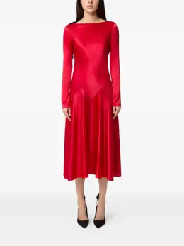 Nina Ricci: Атласное платье 