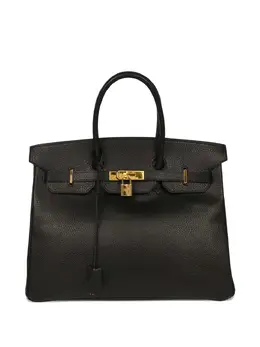 Hermès Pre-Owned: Чёрная сумка 