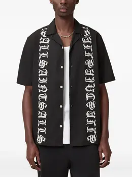 AllSaints: Рубашка с вышивкой 