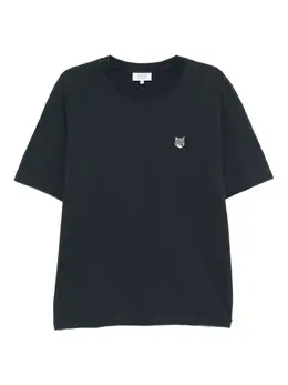 Maison Kitsuné: Синяя футболка 