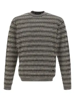 Emporio Armani: Белый свитер 
