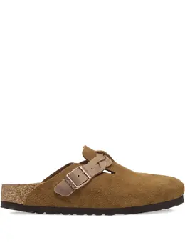 Birkenstock: Коричневые сабо  Boston