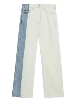 rag & bone: Двухцветные джинсы 
