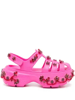 Simone Rocha: Розовые лоферы 