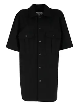 MM6 Maison Margiela: Платье с коротким рукавом 
