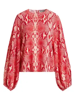 Essentiel Antwerp: Красная блуза 