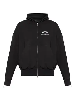 Balenciaga: Куртка с капюшоном 