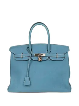Hermès Pre-Owned: Голубая сумка 