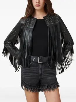 AllSaints: Кожаная куртка 