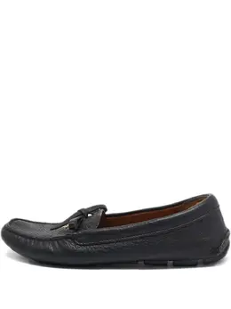 Prada Pre-Owned: Чёрные лоферы 