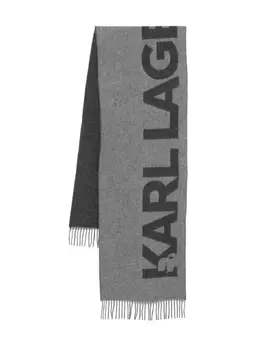 Karl Lagerfeld: Тёмный шарф 