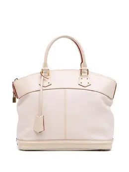 Louis Vuitton Pre-Owned: Белая сумка 