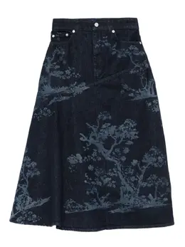ERDEM: Джинсовая юбка 