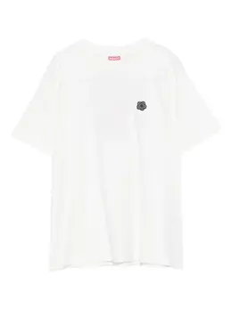 Kenzo: Футболка с цветочным принтом 