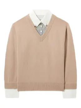 Claudie Pierlot: Свитер с v-образным вырезом 