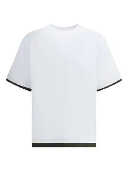 sacai: Футболка с карманами 
