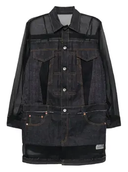 sacai: Хлопковое платье 