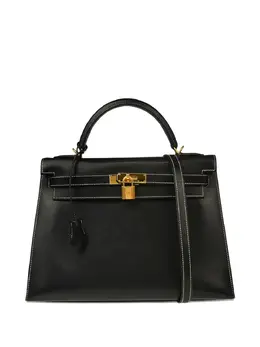 Hermès Pre-Owned: Чёрная сумка 