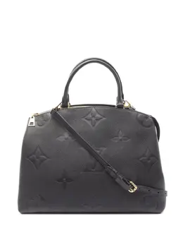 Louis Vuitton Pre-Owned: Чёрная сумка 