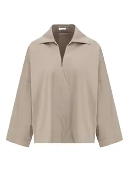 Brunello Cucinelli: Рубашка с v-образным вырезом 