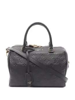 Louis Vuitton Pre-Owned: Чёрная сумка 