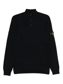 Stone Island: Свитер на пуговицах 