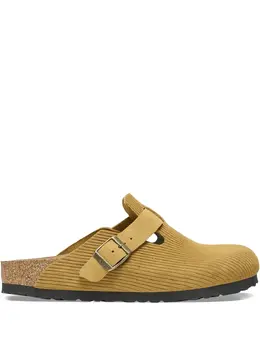 Birkenstock: Коричневые сабо  Boston