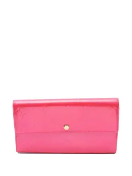 Louis Vuitton Pre-Owned: Розовый кошелёк 