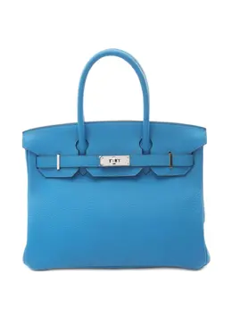 Hermès Pre-Owned: Голубая сумка 