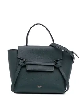 Céline Pre-Owned: Зелёная поясная сумка 