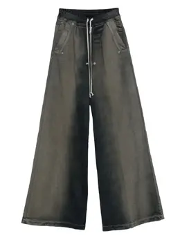 Rick Owens DRKSHDW: Синие брюки 