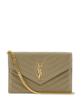 Saint Laurent: Светлый кошелёк  Envelope