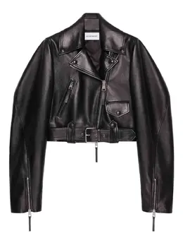 Givenchy: Кожаная куртка 