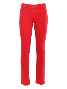 Elisabetta Franchi: Прямые джинсы 