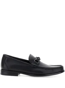 Ferragamo: Чёрные туфли  Gancini