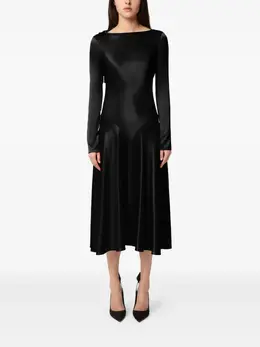 Nina Ricci: Атласное платье 