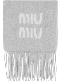 Miu Miu: Белый шарф 