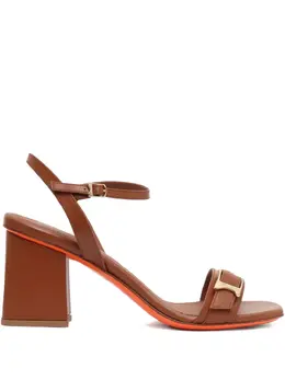 Santoni: Коричневые сандалии 