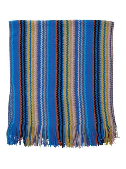 Missoni: Голубой шарф 