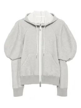 sacai: Светлая толстовка 