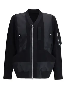sacai: Чёрная куртка 